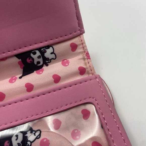 Loungefly Sanrio My Melody and Kuromi Wallet, Bifold, Pink - Picture 8 of 11